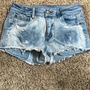 American Eagle 360 super stretch hi-rise shortie